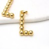 Approx 14.4x33.3mm Gold Plated Letter Pendant For Women Jewelry Special Gift