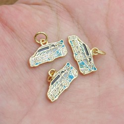 Approx 15.6x12.7mm Enamel...