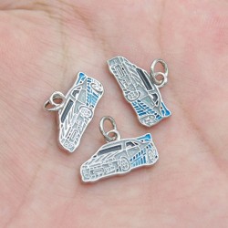 Approx 15.8x12.4mm Silver...