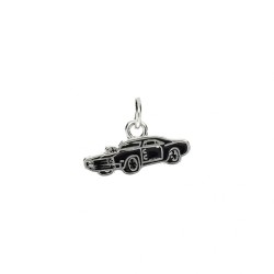Approx 15.6x11.5mm Enamel Silver Plated Pendant Car Charms Special Gift Jewelry For Women