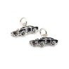 Approx 15.6x11.5mm Enamel Silver Plated Pendant Car Charms Special Gift Jewelry For Women