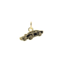 Approx 15.1x12.4mm Gold Plated Enamel Pendant Car Charms Special Gift Jewelry For Women