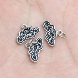 Approx 14.8x13.3mm Black...