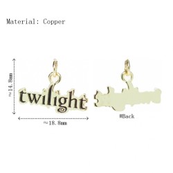 Approx 18.7x14.7mm Enamel Pendant Letter Gold Plated Colors Charms Jewelry Special Gift For Women