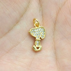 Approx 9.7x19.7mm Pendant...