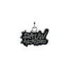 Approx 19.3x17mm Black Enamel Pendant Letter Silver Plated Charms Jewelry Special Gift For Women