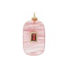 Approx 13.7x26.5mm Gold Plated Oblong Invisible Setting Glass Watermelon Crystal Cubic Zirconia Pendant Jewelry For Women