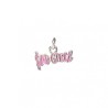 Approx 14.8x12.7mm Black Enamel Letter Pendant Silver Plated Charms For Women Special Gift Jewelry