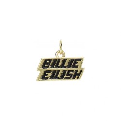 Approx 16.4x14.4mm Letter Alphabet Pendant Gold Plated Black Enamel Charms For Women Jewelry Special Gift