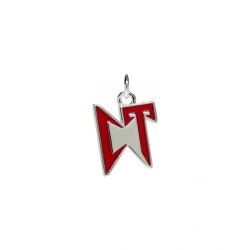 Approx 17x13mm Pendant Letter Enamel Silver Plated Black Charms For Women Jewelry Special Gift