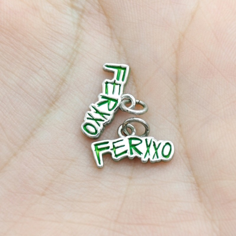 Approx 14.1x12.9mm Enamel Letter Silver Plated Pendant Black Charms Special Gift For Women Jewelry