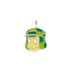 Approx 13.8x19.6mm Head Portrait Silver Plated Pendant Enamel Charms Jewelry Special Gift For Women