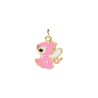 Approx 13.5x19.9mm Enamel Animal Gold Plated Mix Color Pendant Charms For Women Special Gift Jewelry