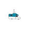 Approx 17x15mm Pendant Touring Car Enamel Silver Plated Charms For Women Jewelry Special Gift
