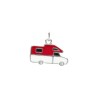 Approx 16.6x14.8mm Touring Car Enamel Silver Plated Pendant Charms For Women Jewelry Special Gift