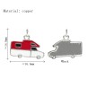 Approx 16.6x14.8mm Touring Car Enamel Silver Plated Pendant Charms For Women Jewelry Special Gift