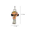 Approx 9.4x20.9mm Little Girl Enamel Pendant Silver Plated Charms Special Gift For Women Jewelry