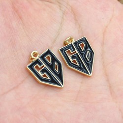 Approx 13.5x23.7mm Gold...