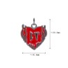 Approx 16.4x20.2mm Letter Point Pendant Black Gun Plated Her Charms Jewelry Special Gift For Women