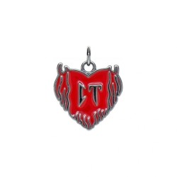 Approx 16.4x20.2mm Letter Point Pendant Black Gun Plated Her Charms Jewelry Special Gift For Women