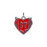 Approx 16.4x20.2mm Letter Point Pendant Black Gun Plated Her Charms Jewelry Special Gift For Women