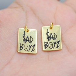 Approx 18x13mm Enamel...