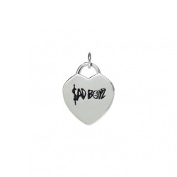 Approx 18x15mm Silver Plated Her Black Pendant Enamel Letter Point Charms Special Gift Jewelry For Women