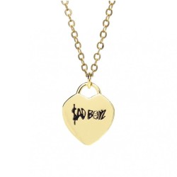 18x2inch Letter Point Chains Necklaces Enamel Her Gold Plated Black Necklace For Women Jewelry Special Gift