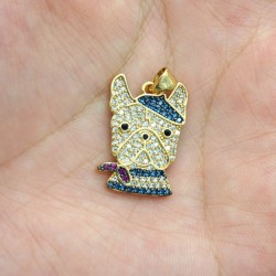 Approx 16.3x26.1mm Gold...