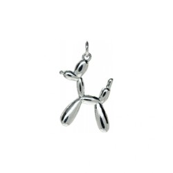 Approx 15.6x26.7mm Silver Plated Puppy Animal Pendant Special Gift Jewelry For Women