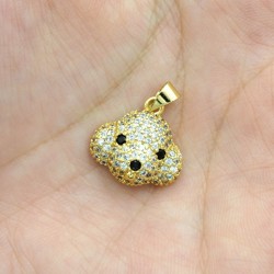 Approx 16.7x20.8mm Gold...