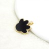Approx 21.5x23.5mm Pendant Enamel Animal Footprint Gold Plated Charms For Women Special Gift Jewelry